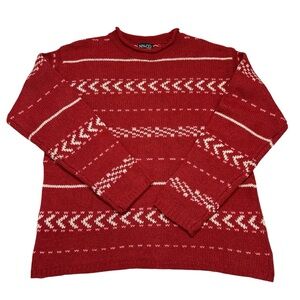 VTG New York & Company Geo Roll neck Sweater XL